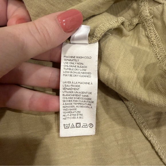 Free People Yellow Green We the Free Arden Tee - Picture 8 of 11